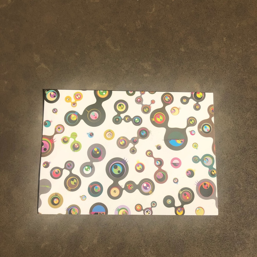 Takashi Murakami jellyfish postcard
